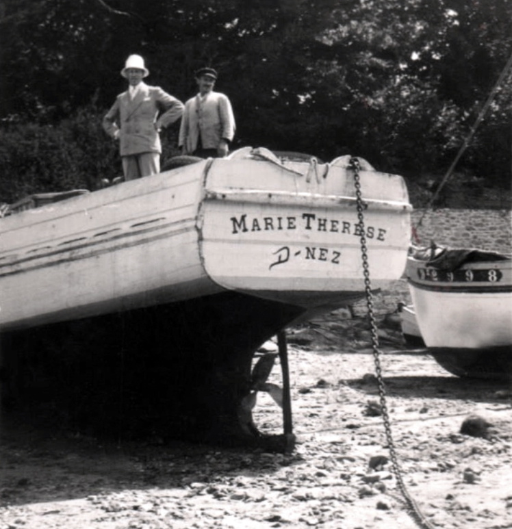 Source : Collection personnelle de Dominique Mochet-Hascoët, bateau repéré par Jean-Jacques Le Lons