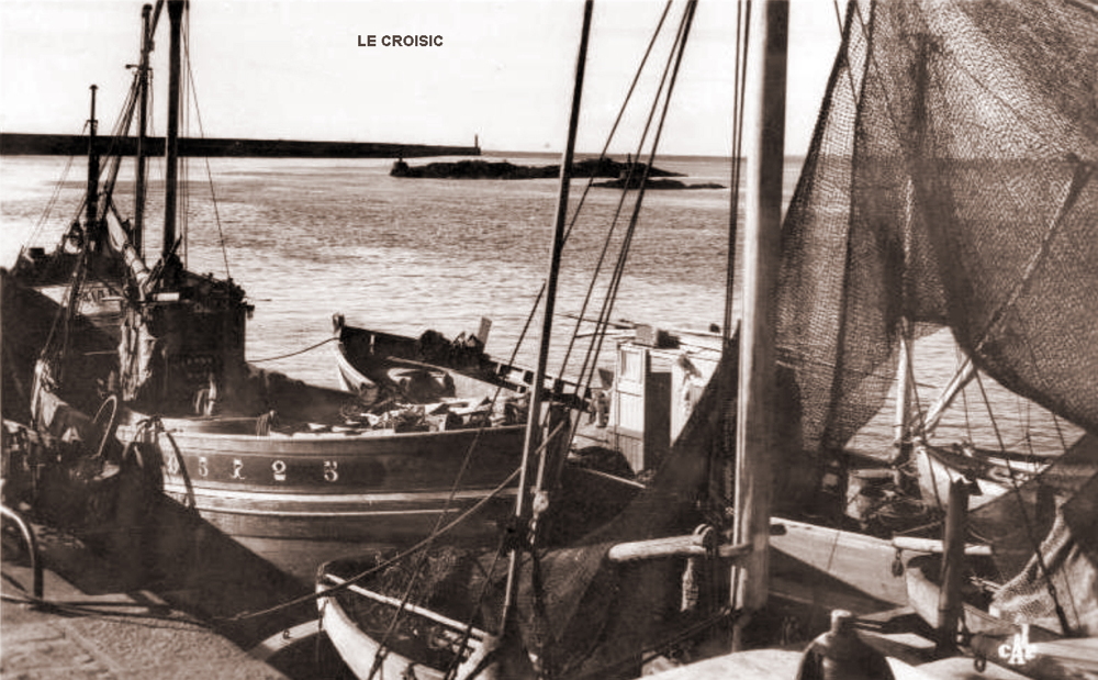 Source : image transmise par Jean-Jacques Le Lons.Au port du Croisic