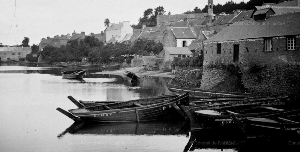 Source : Archives départementales du Finistère.Hivernage à Pouldavid.