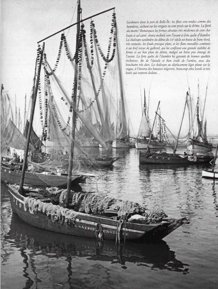 Communiqué par Alain Gourret (Mémoire de la pêche, par Guy Prigent,  Editions Apogée)