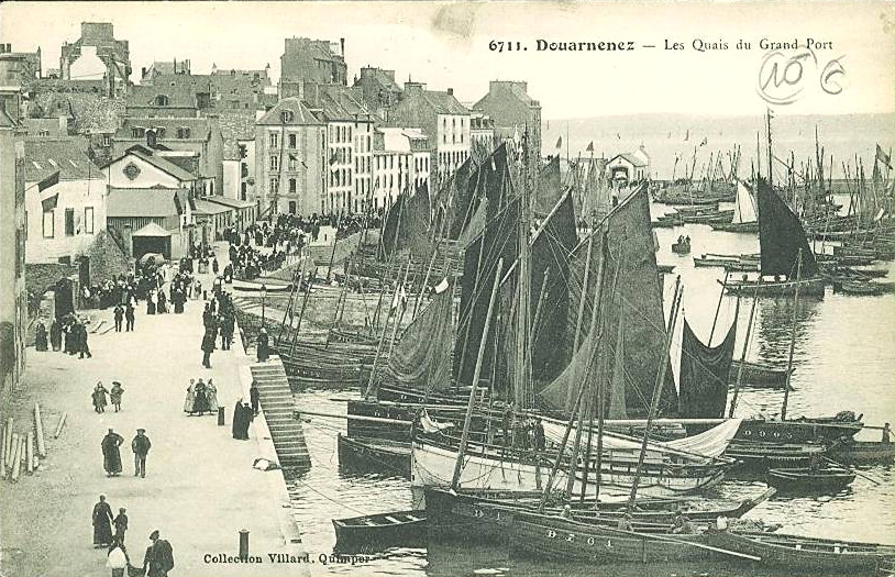 Source : Collection cartes postales Villard, Quimper, n° 6711