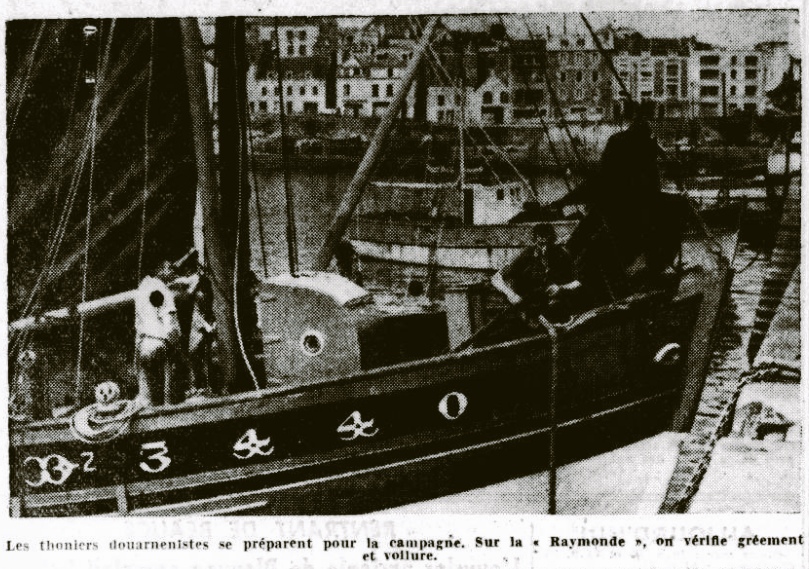 Source : Ouest-France du 21/06/1957 - Communiqué par Emmanuel Kerloch